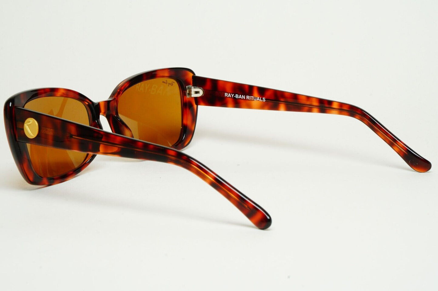 Ray-Ban Sunglasses 1997 Vintage Bausch Lomb Brown Tortoise W2531 Rituals 120125