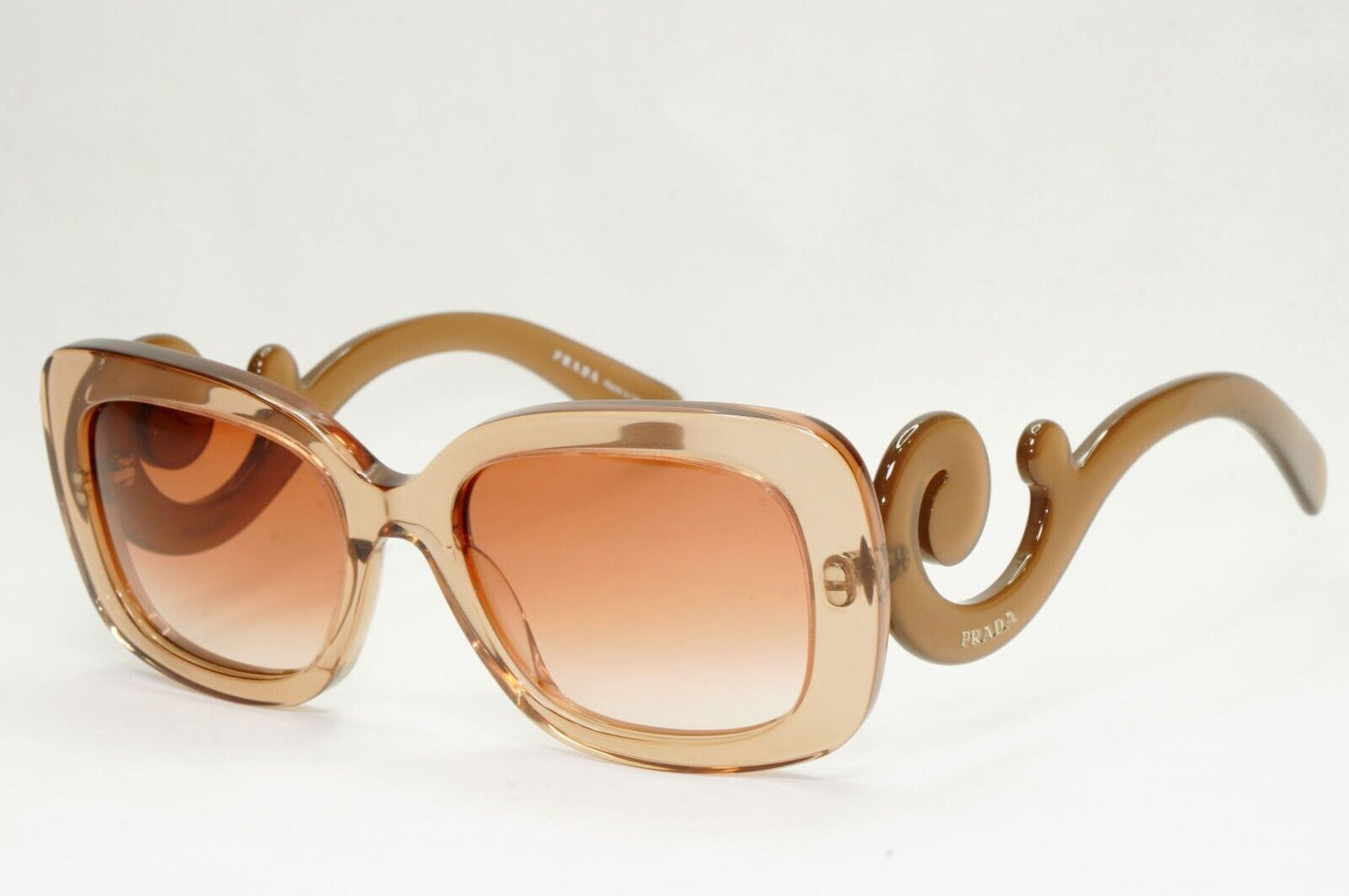 Prada Sunglasses Swirl Baroque 2012 Square Brown PR27OS SPR 27O KAL-1Z1 051223