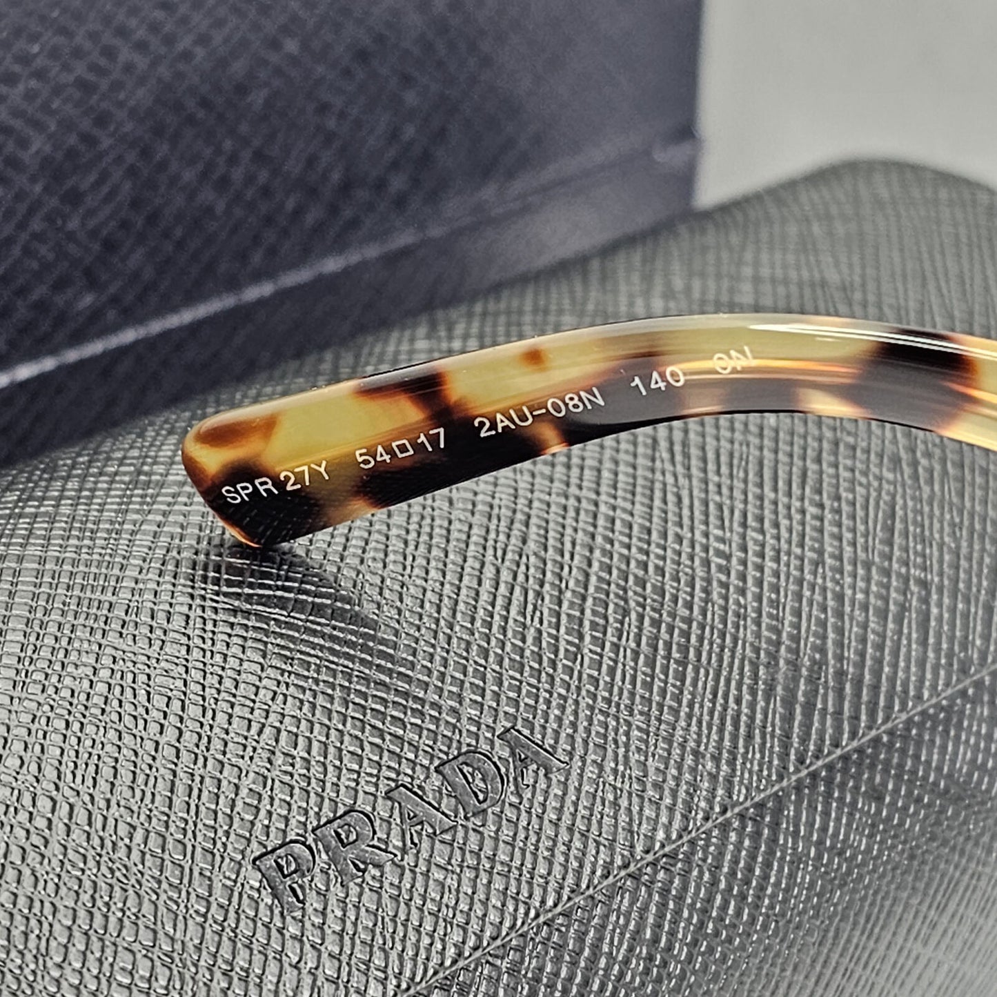 Prada Sunglasses Symbole Triangle Square Brown Tortois PR27YS SPR 27Y 2AU-08N