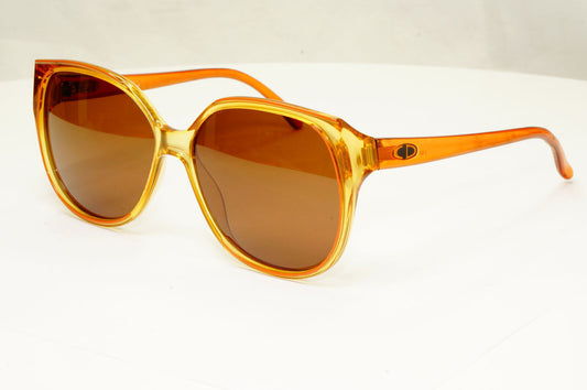 Dior Womens Vintage Sunglasses Designer Germany 1990s Brown 2160 30 36237