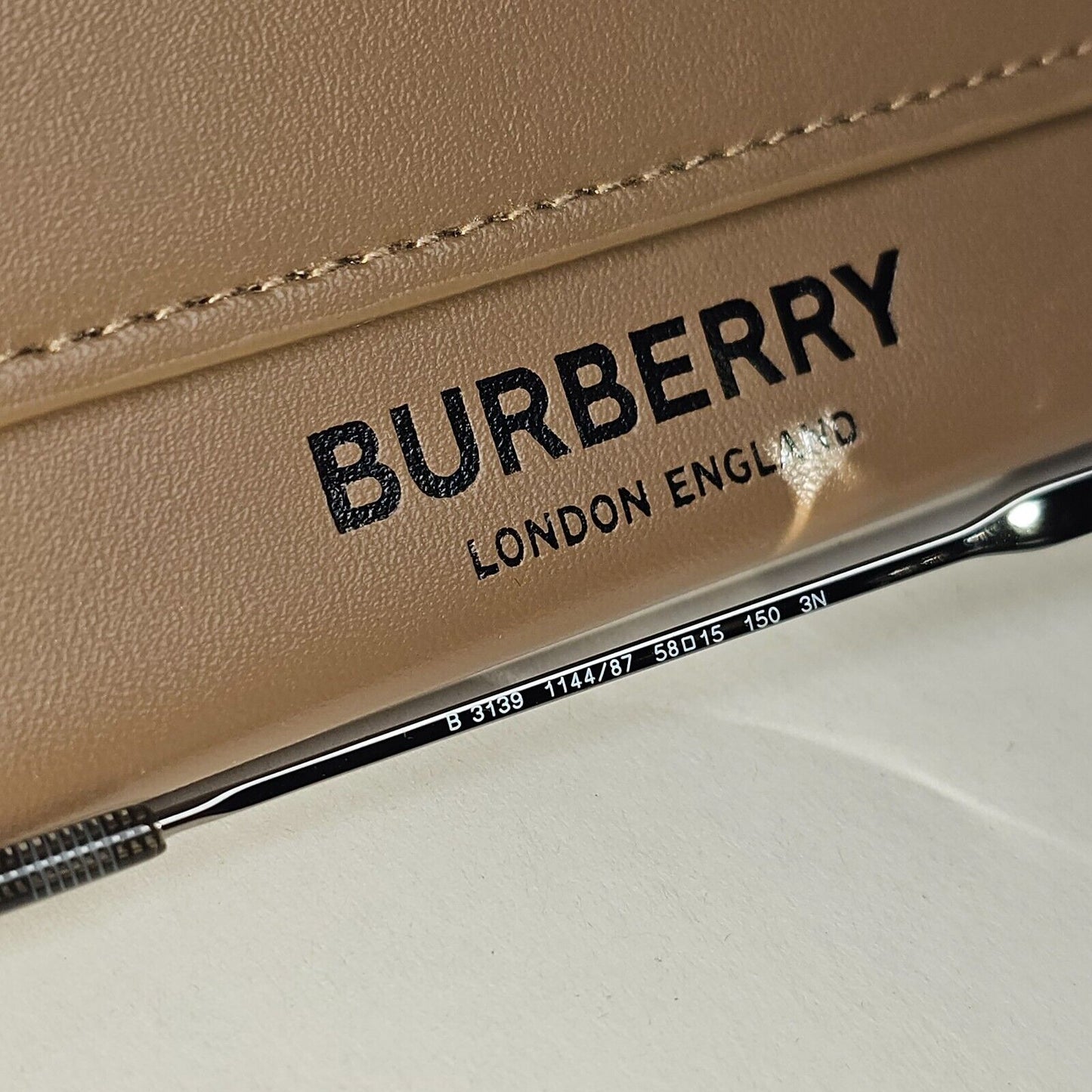 Burberry Sunglasses Ozwald Black Grey Navigator BE 3139 1144/87 58mm