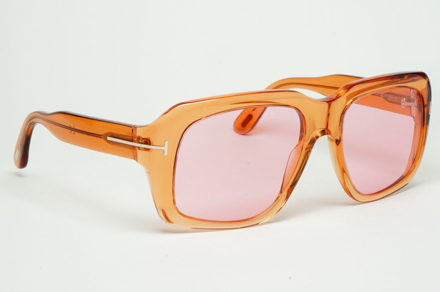 Tom Ford Sunglasses Bailey-02 Brown Honey Transparent Pink FT0885 TF 885 45Y