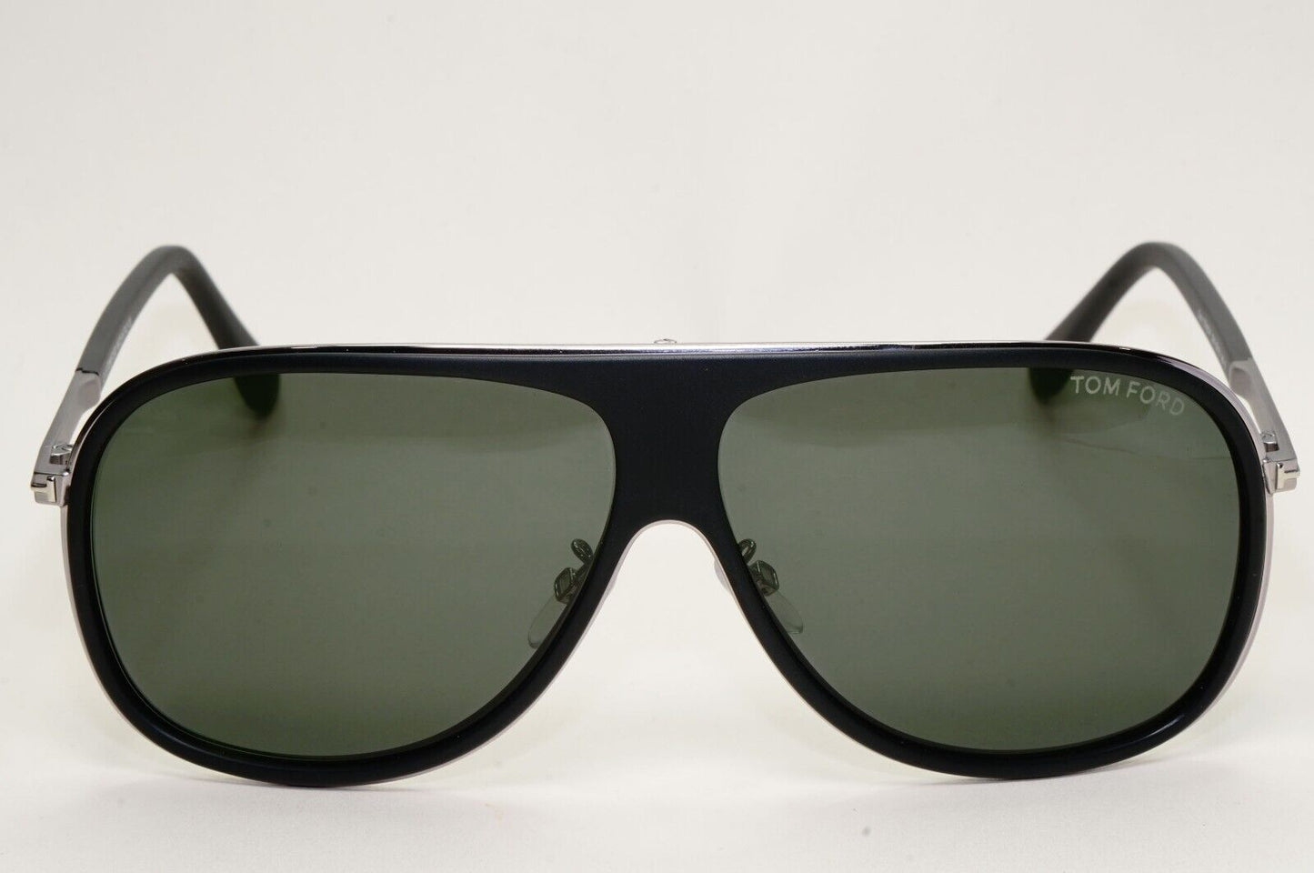 Tom Ford Sunglasses Chris Black Green Gunmetal Square FT0462F TF462-F 02N 62mm