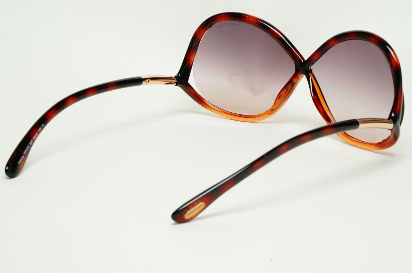 Tom Ford Sunglasses Ivanna Tortoise Brown Gradient Square FT0372 TF 372 52F
