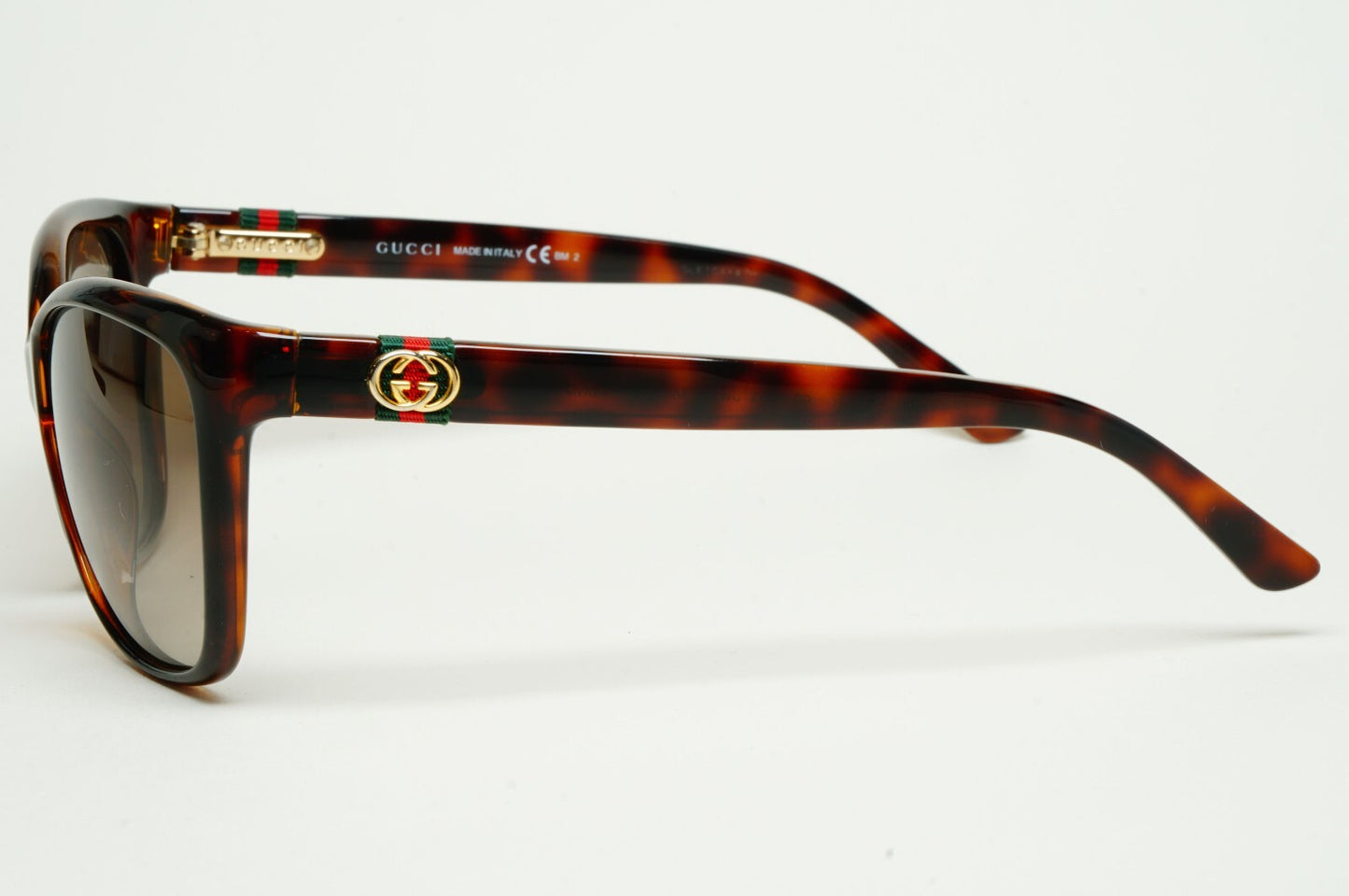 Gucci Sunglasses Ribbon 2012 Vintage Brown Gradient GG 3645/S DWJHA 56mm 130225