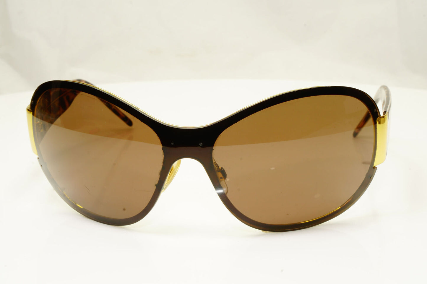 Authentic Dolce & Gabbana Womens Vintage Sunglasses Brown DG 2018 185/73 010122