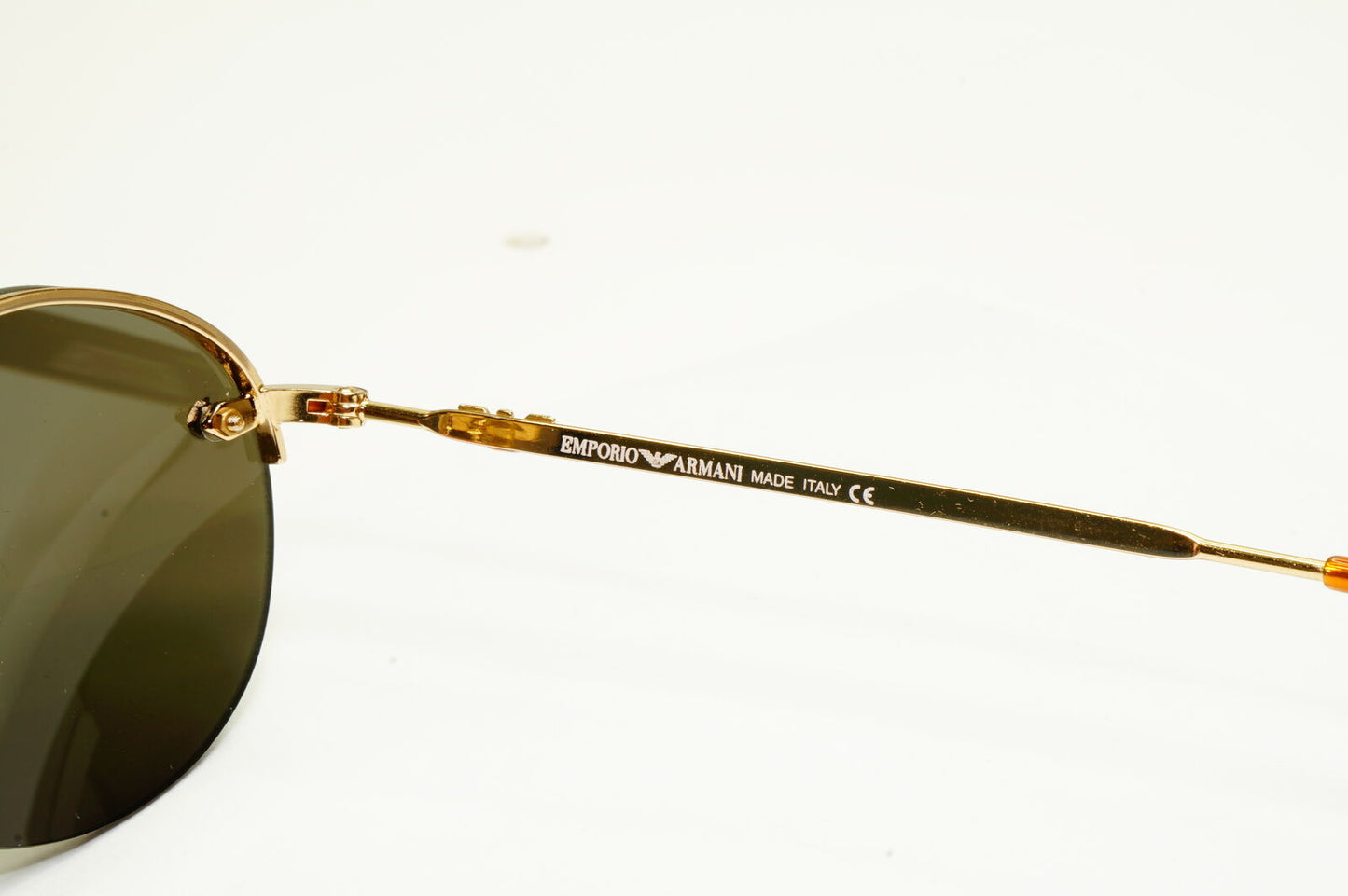 Emporio Armani 1997 Vintage Sunglasses Mens Womens Gold Eagle 043 743