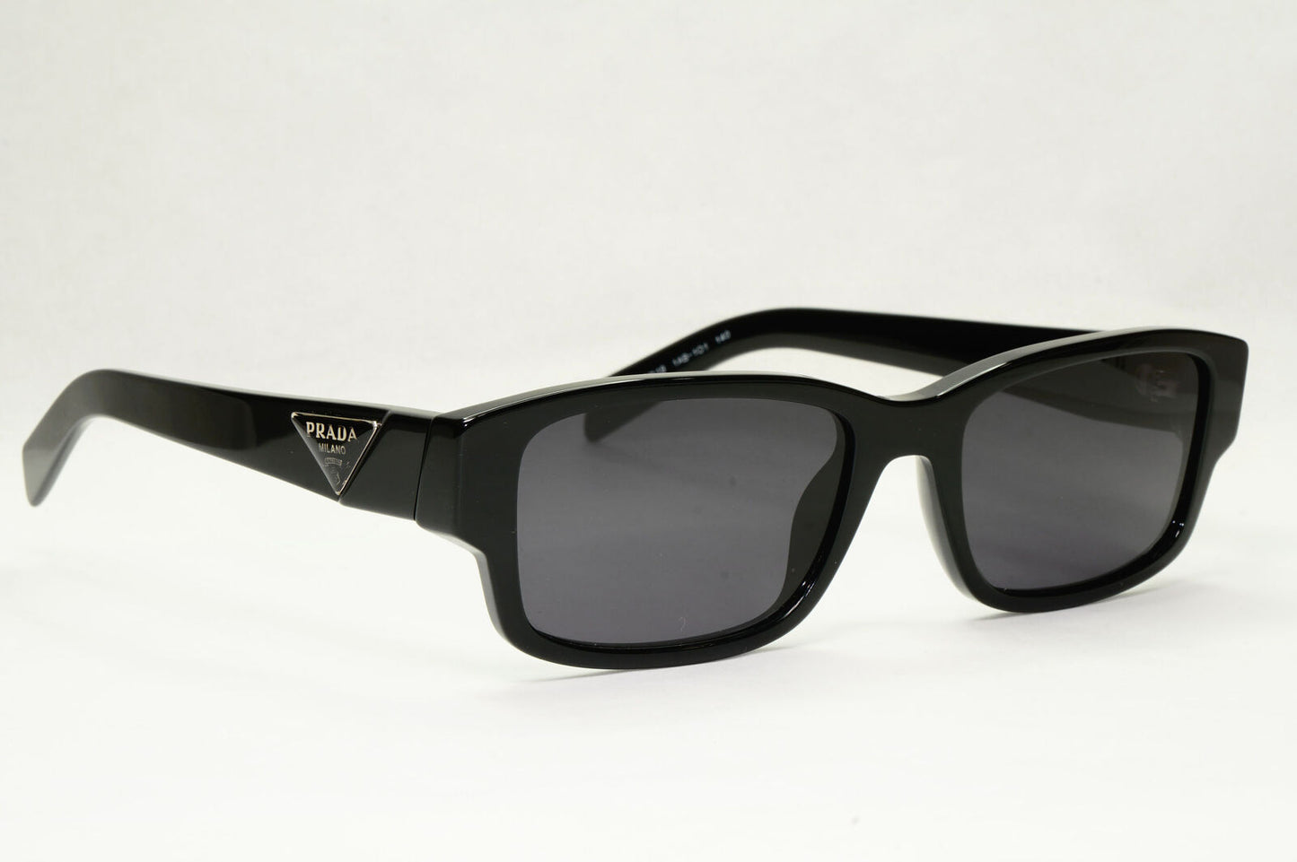 Prada Sunglasses Black Triangle Logo Symbole PR07ZV VPR 07Z 1AB-1O1