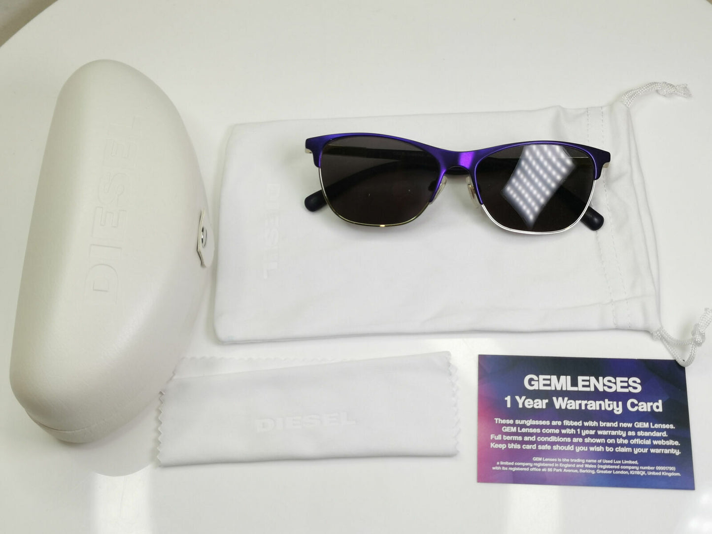 Dolce & Gabbana Gold Violet Purple Rectangle Metal Sunglasses DG 1246 1222 30197