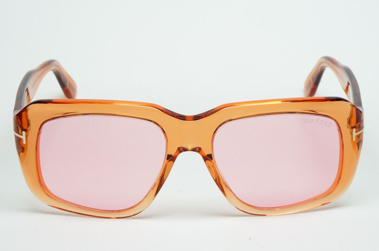Tom Ford Sunglasses Bailey-02 Brown Honey Transparent Pink FT0885 TF 885 45Y