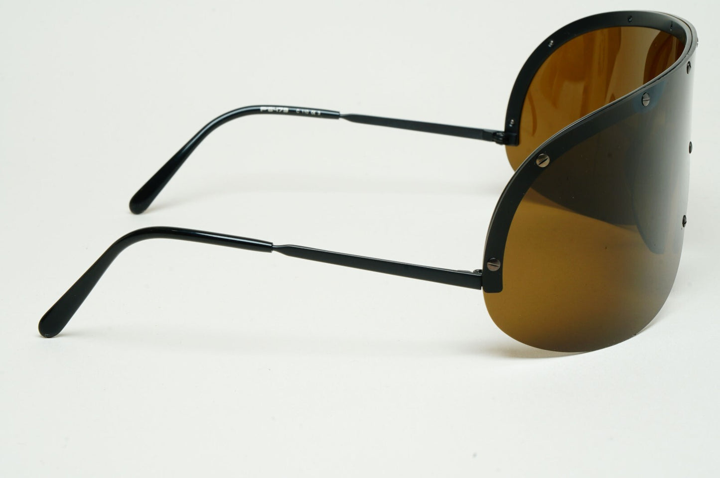 Porsche Design Sunglasses Titanium Brown Black P8000 Series Shield Visor P8479 C