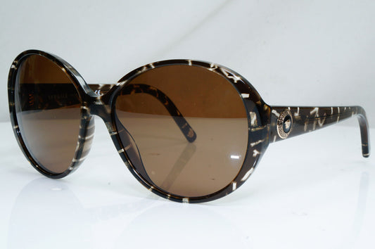 Versace Brown Marble Sunglasses Gold Medusa Womens Oversized 4239 969/73 29427