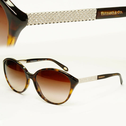 Authentic Tiffany & Co Diamante Crystal Womens Sunglasses TF 4073 8015/3B 30146