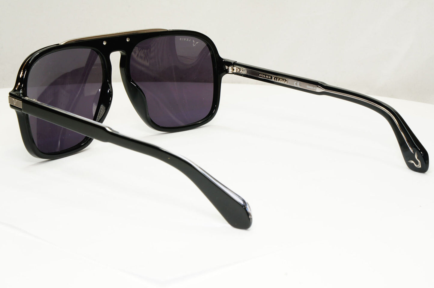 Police Lewis Hamilton F1 Sunglasses Black Silver Lewis 38 SPL E20 COL 700K