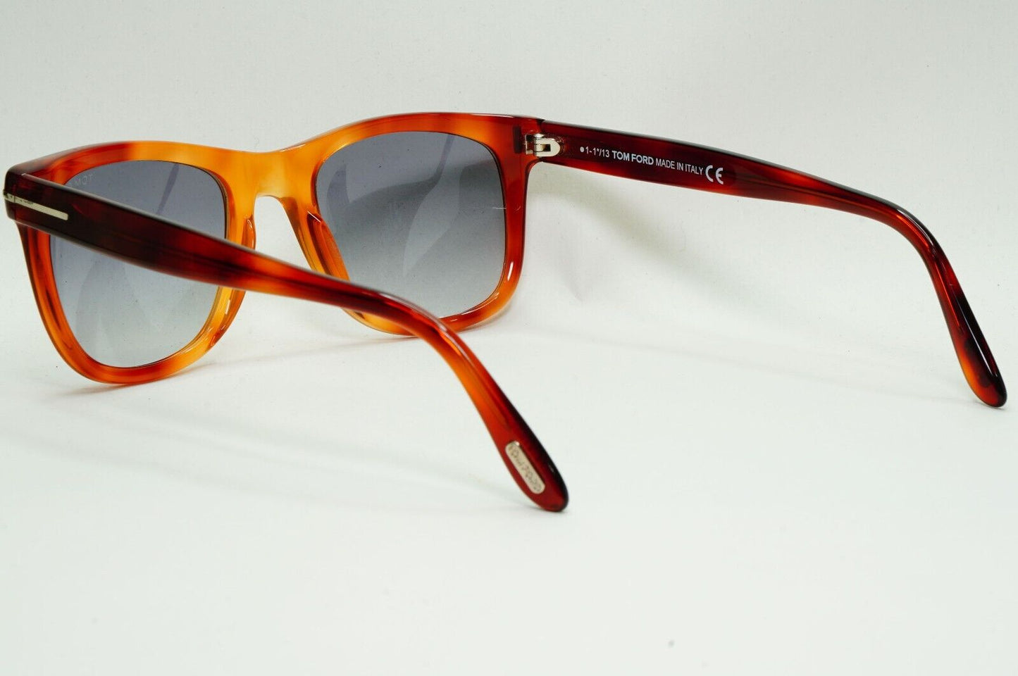 Tom Ford Sunglasses Leo Brown Honey Havana Grey Gradient FT0336 TF 336 52B 52mm