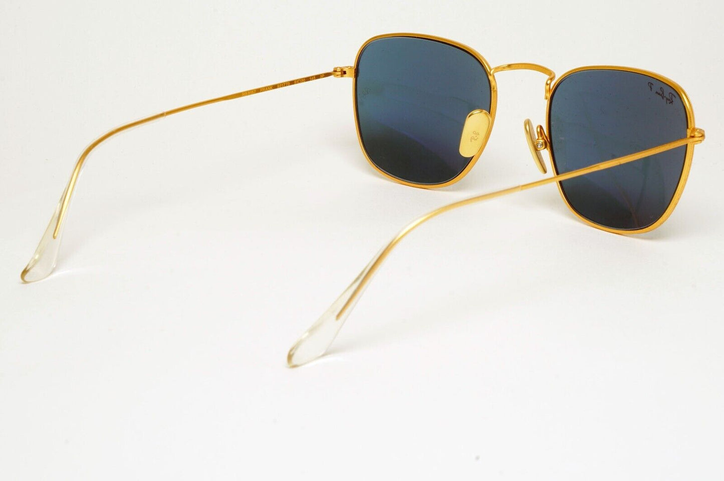 Ray-Ban Sunglasses Frank Titanium Polarized Gold Blue RB 8157 Frank 9217/T0 51mm