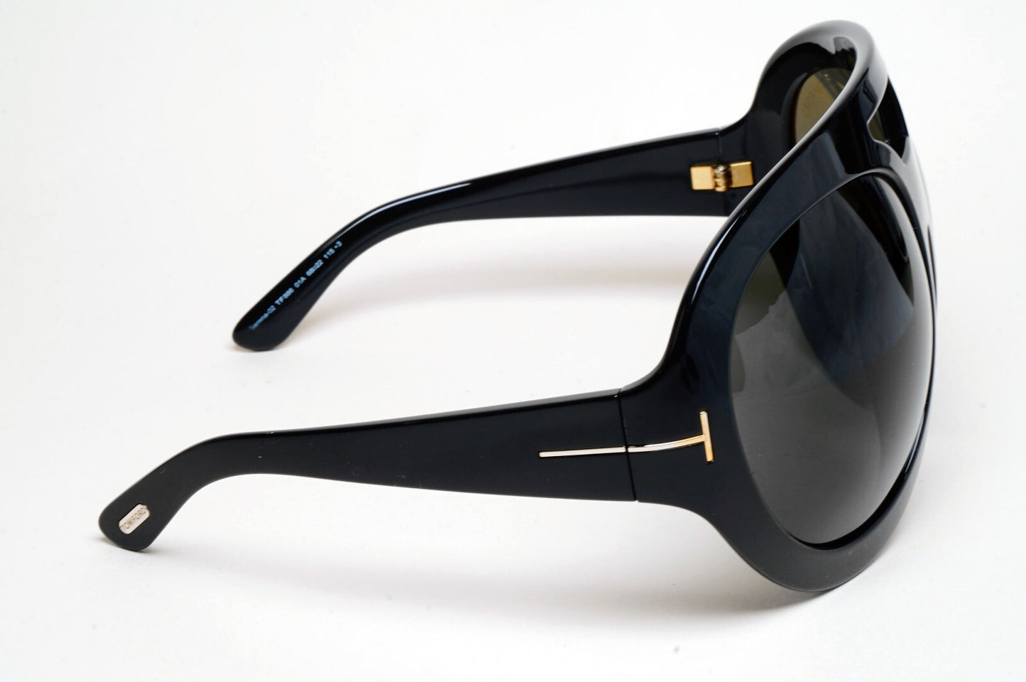 Tom Ford Sunglasses Serena-02 Black Wrap Ski Large Oversized FT0886 TF 886 01A