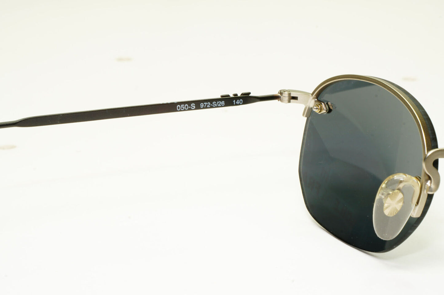 Emporio Armani 1997 Vintage Sunglasses Mens Womens Black Grey 050-S 972-S/26