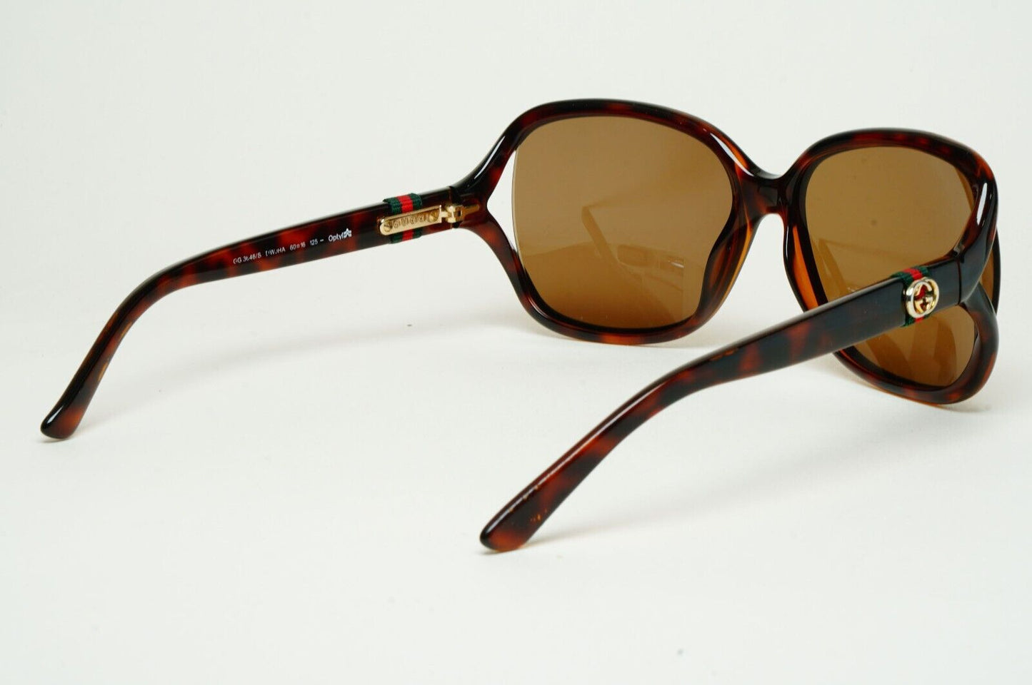 Gucci Sunglasses 2011 Ribbon Vintage Brown Gold GG 3646/S DWJHA 250125