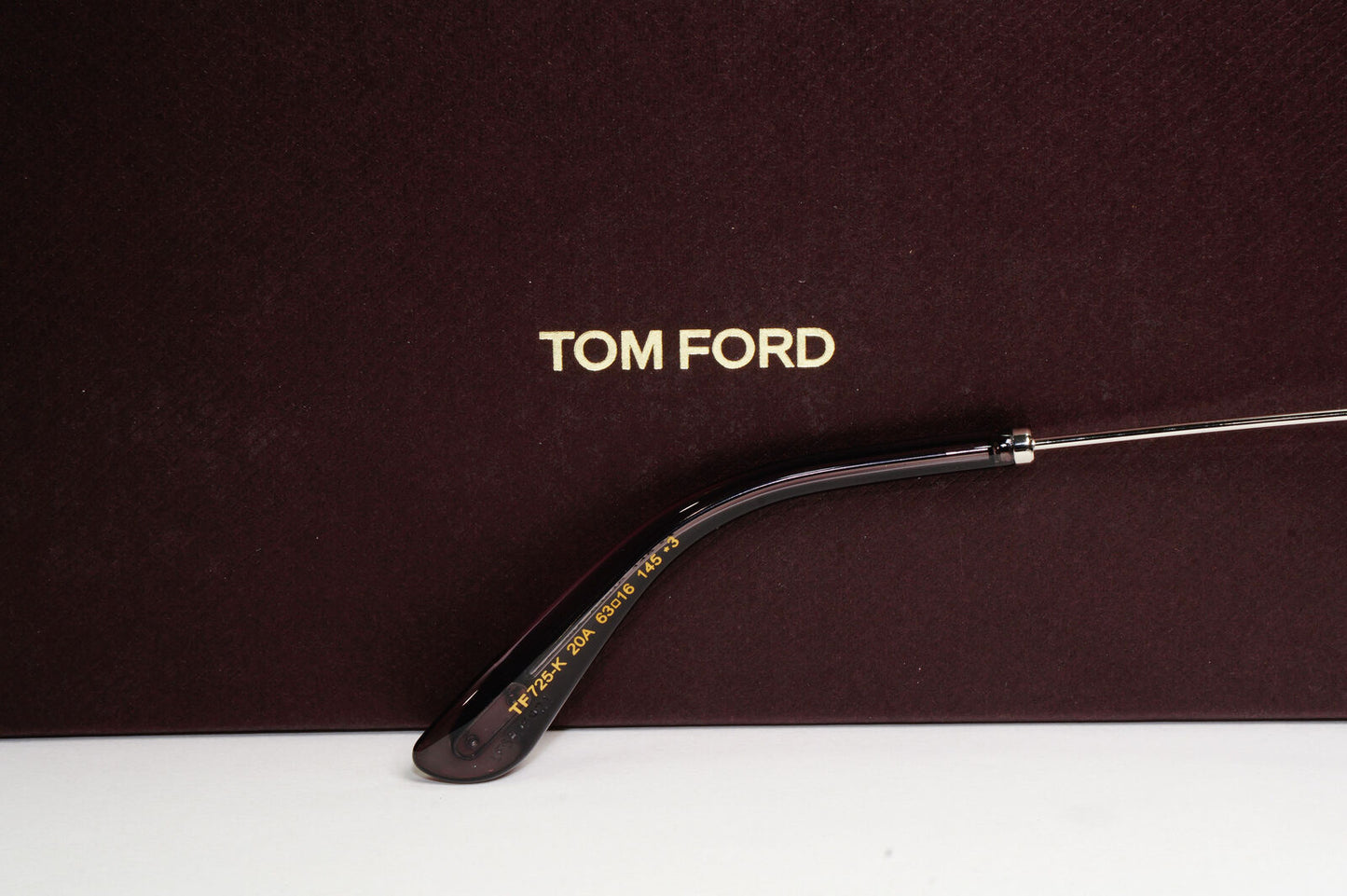 Tom Ford Grey Silver Sunglasses Smoke Square Womens FT0725-K TF 725-K 20A