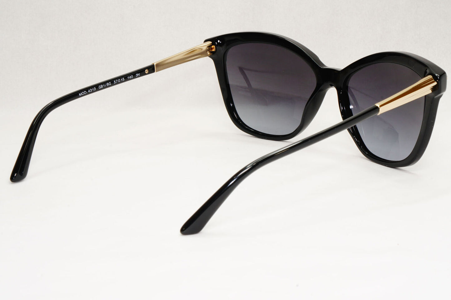 Versace Sunglasses Gold Black Gradient Smoke Medusa Square MOD VE 4313 GB1/8G