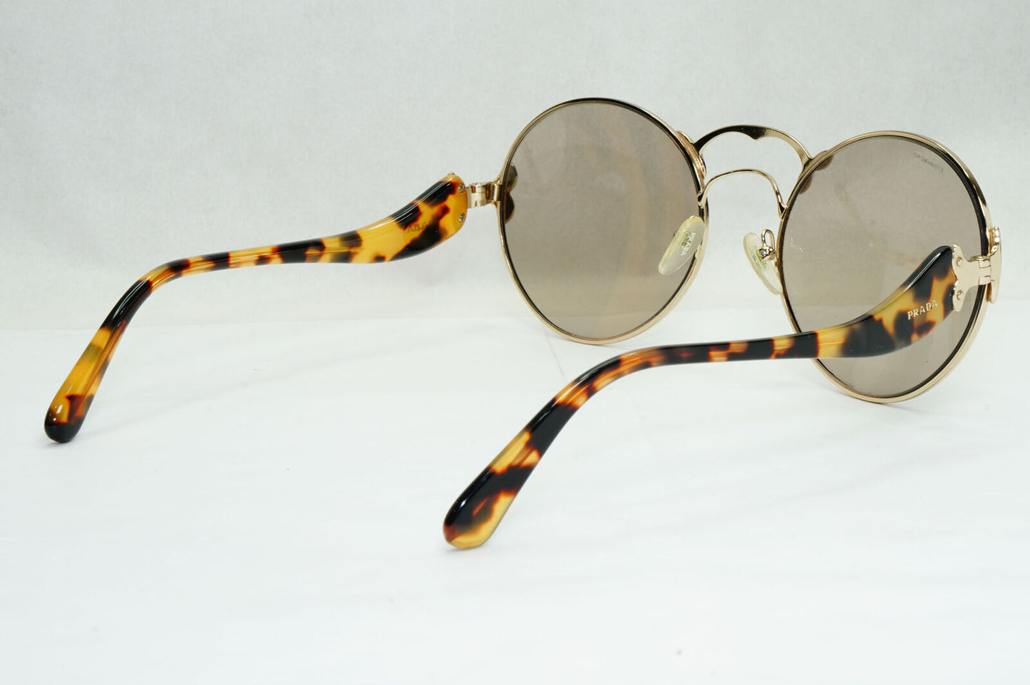 Prada Sunglasses 2016 Wanderer Gold Brown Ornate PR55TS SPR 55T ZVN-5J2 200124