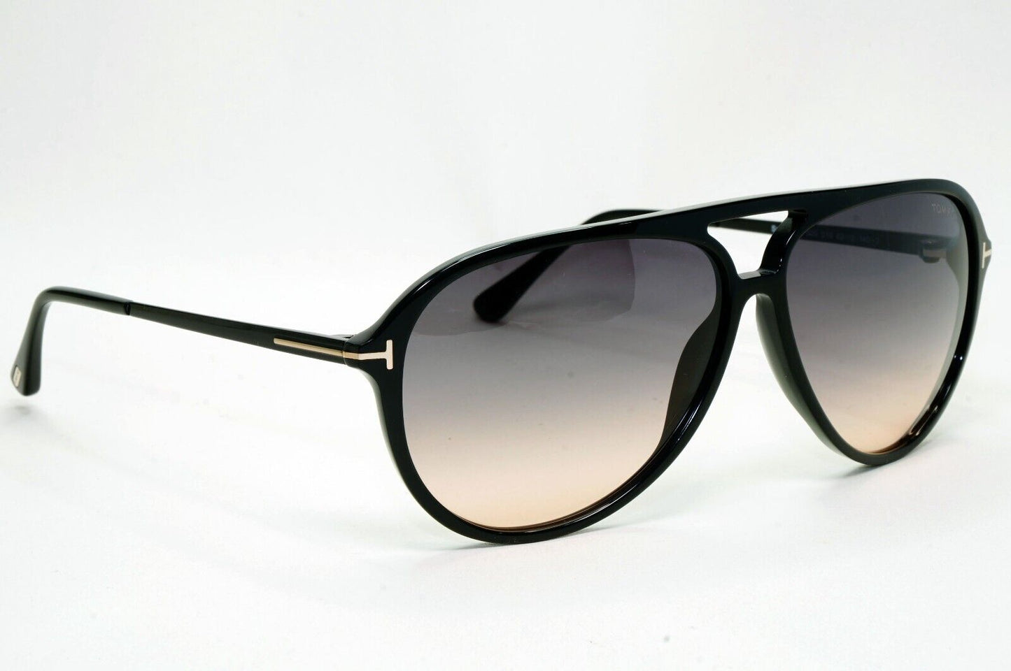 Tom Ford Sunglasses Samson Black Pilot Grey Gradient FT0909 TF 909 01B
