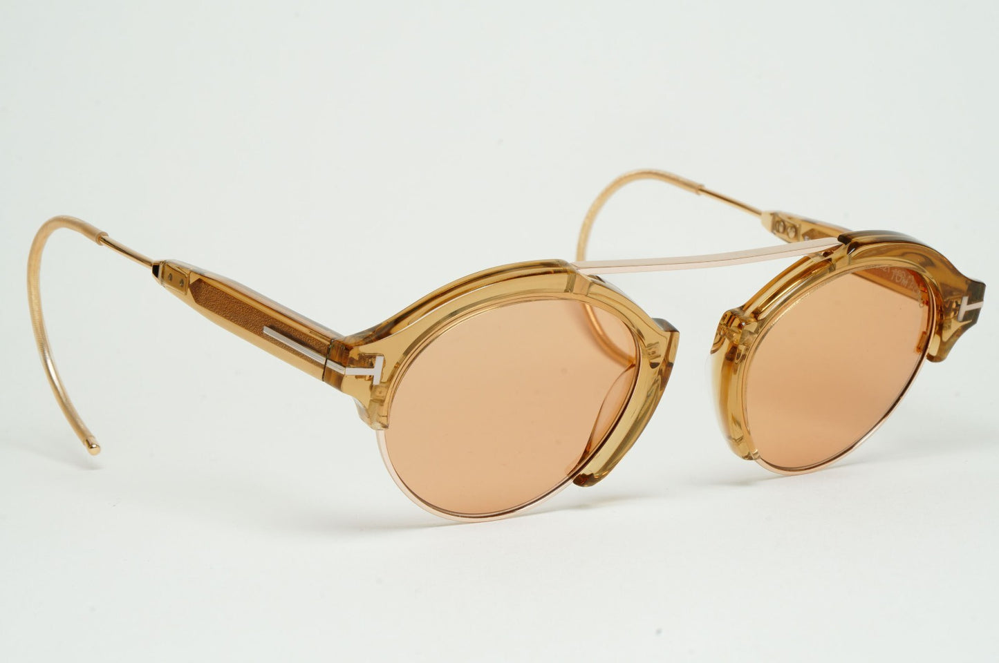 Tom Ford Sunglasses Farrah-02 Ear Loop Brown Honey Gold FT0631 TF 631 45E