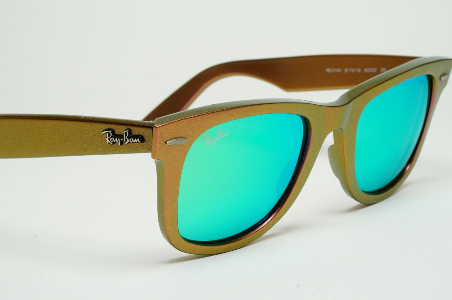Ray-Ban Sunglasses Wayfarer Cosmo Jupiter Metallic Brown RB 2140 6110/19 200225