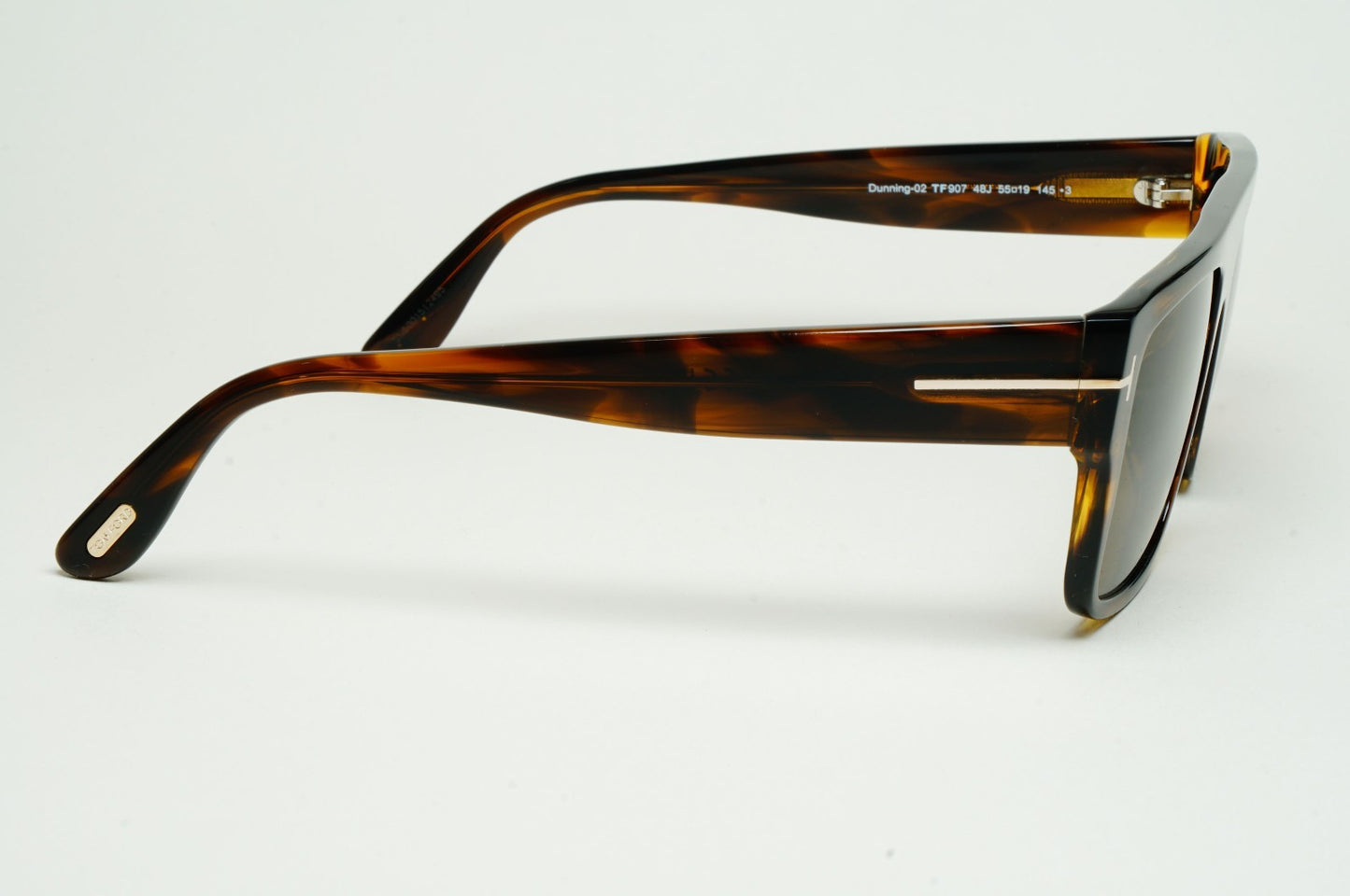 Tom Ford Sunglasses Dunning-02 Brown Square Dark Tortoise FT0907 TF 907 48J