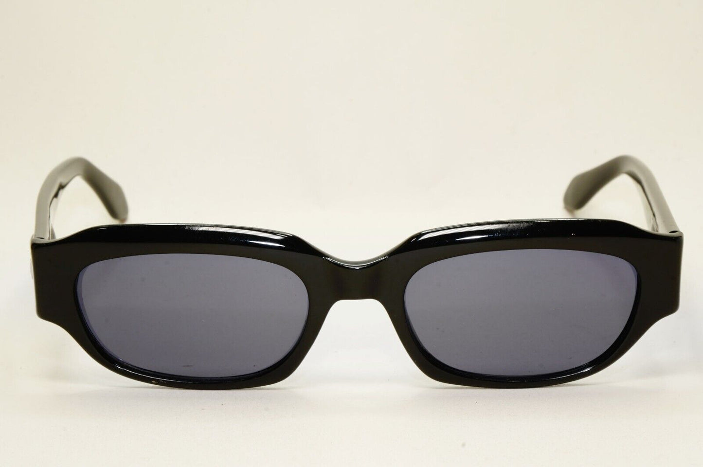Gucci Sunglasses 1998 Vintage Black Rectangle Grey GG 2425/S 807 50mm 011124