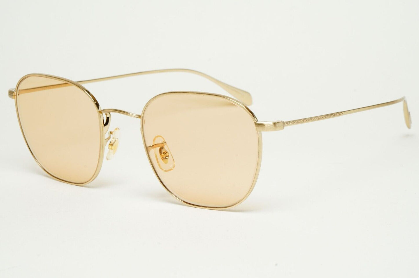 Oliver Peoples Sunglasses Clyne Gold Amber Yellow Dusk Beach OV 1305 5245 49mm