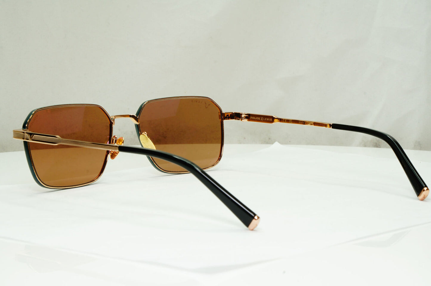 Police Lewis Hamilton F1 Sunglasses Gold Brown LEWIS 45 SPL G33 COL 2AMC 56mm