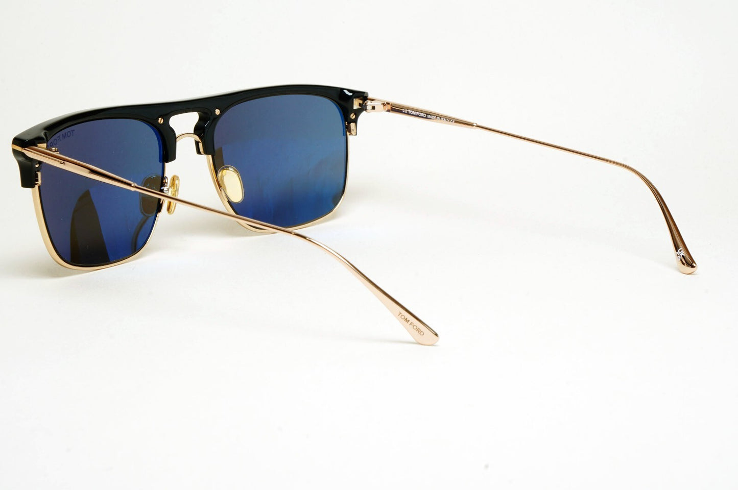 Tom Ford Sunglasses Lee Black Gold Grey Square Navigator FT0830 TF 830 01A 56mm