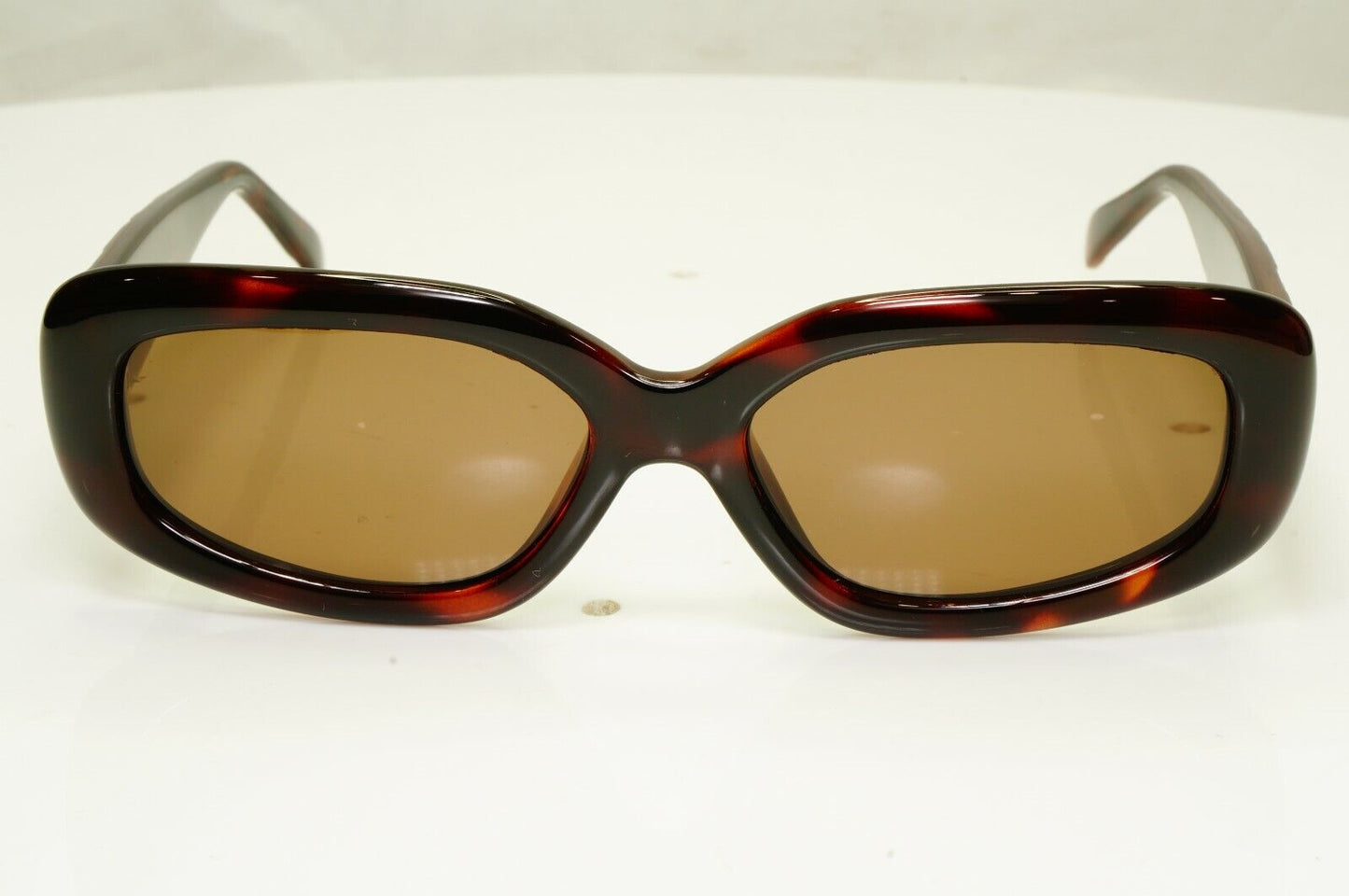 Gianni Versace 1996 Unisex Vintage Brown Gold Medusa Sunglasses MOD 256 COL 375