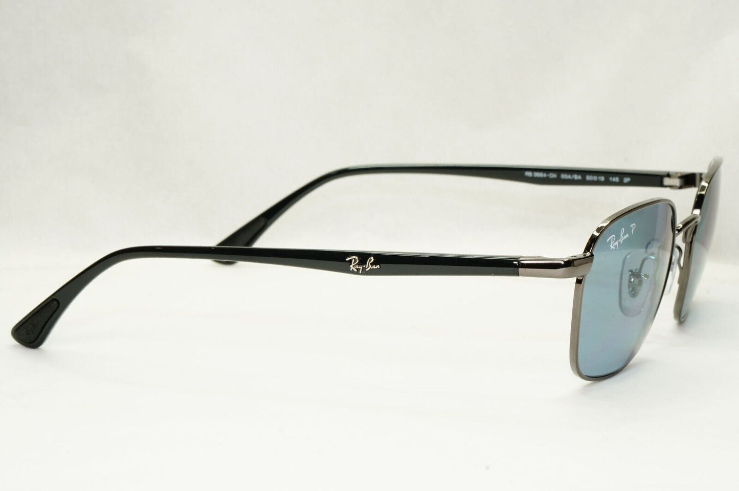 Ray-Ban Sunglasses Polarized Chromance Gunmetal Grey Blue RB 3664-CH 004/BA 50mm