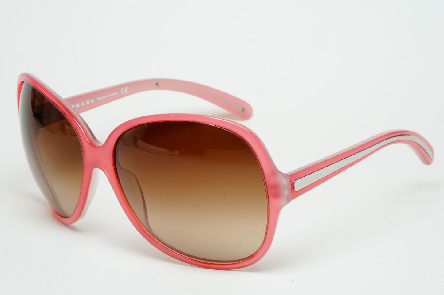 Prada Sunglasses 2006 Vintage Pink Brown Large PR19IS SPR 19I 7BW-6S1 070325