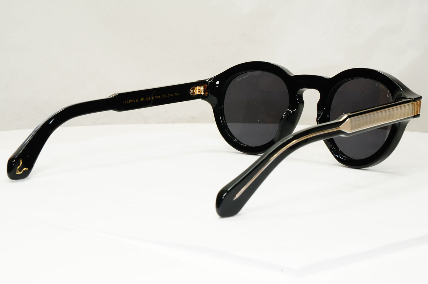 Police x Lewis Hamilton F1 Sunglasses Black Gold SPL B33 COL 0700 LEWIS 17