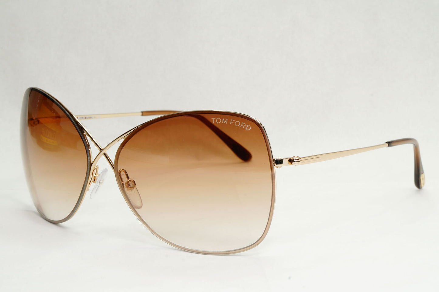Tom Ford Sunglasses Colette Gold Brown Gradient FT0250 TF 250 28F 63mm