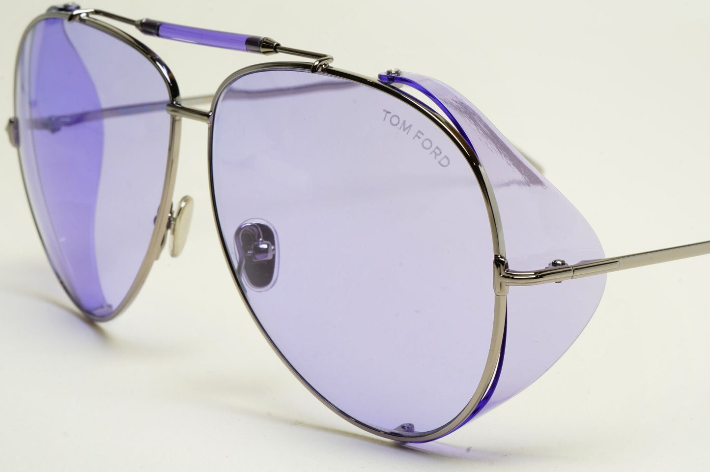Tom Ford Sunglasses Jack-02 Unisex Violet Side Shields Large FT0900 TF 900 14Y