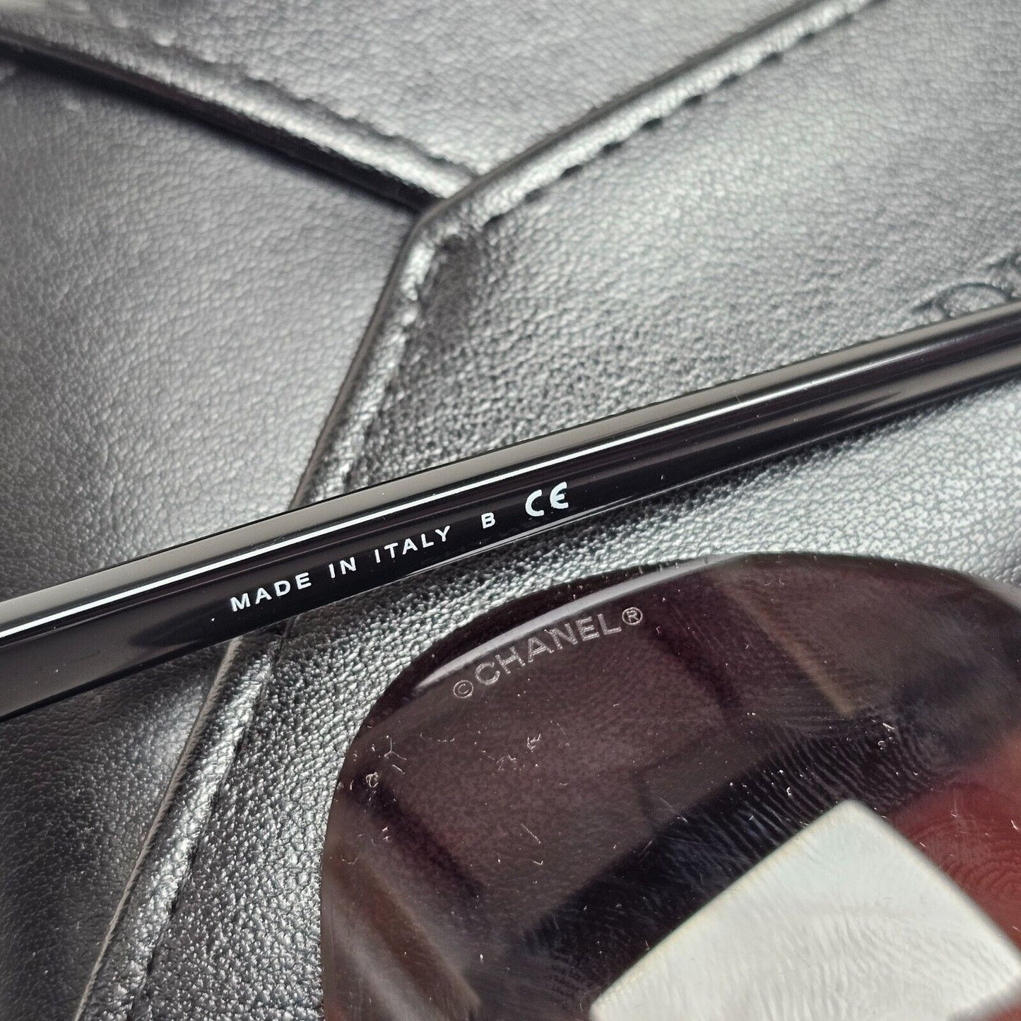 Chanel Sunglasses Black Square Large 5320-A c.1519/S5 56mm 241124