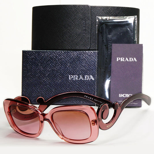 Prada Sunglasses Baroque Swirl Pink Transparent PR27OS SPR 27O CAI-5P1 130124