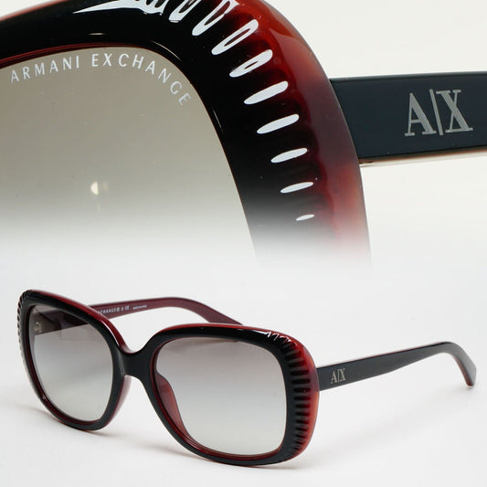 Armani Exchange Sunglasses 2015 Black Grey Square AX 4014 8059/11 221124