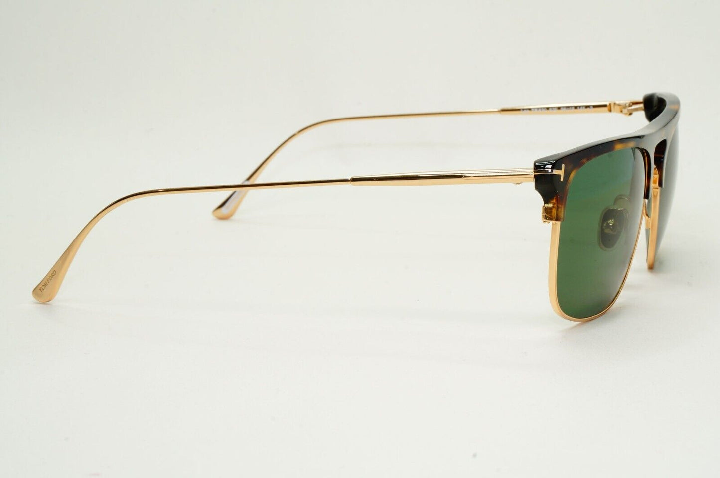 Tom Ford Sunglasses Brown Tortoise Gold Green Square FT0830 TF830 Lee 52E 210924