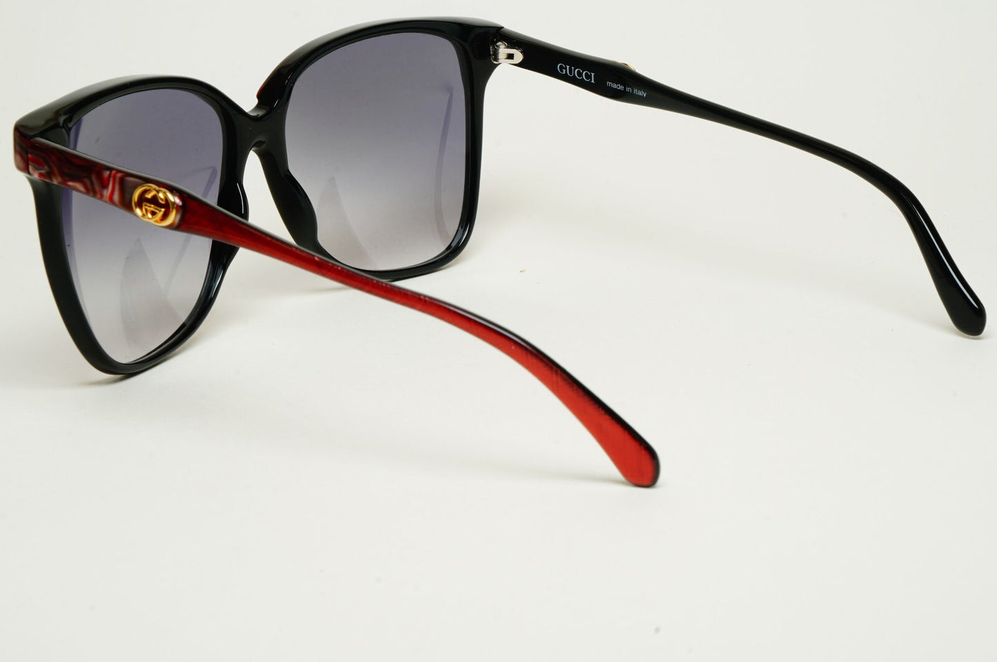 Gucci Sunglasses 1993 Dark Red Bordo Square Grey GG 2106/S 29G 62mm 200225