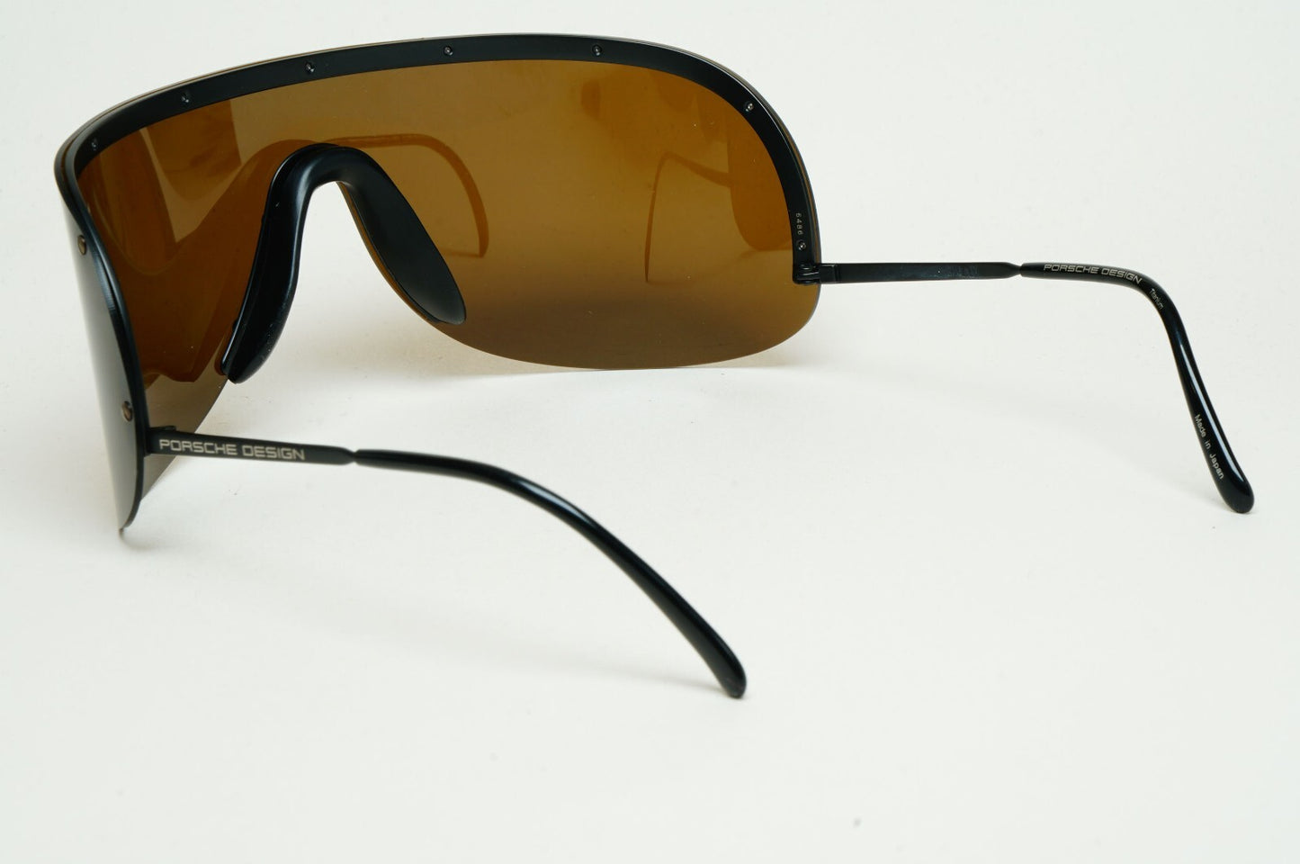 Porsche Design Sunglasses Titanium Brown Black P8000 Series Shield Visor P8479 C