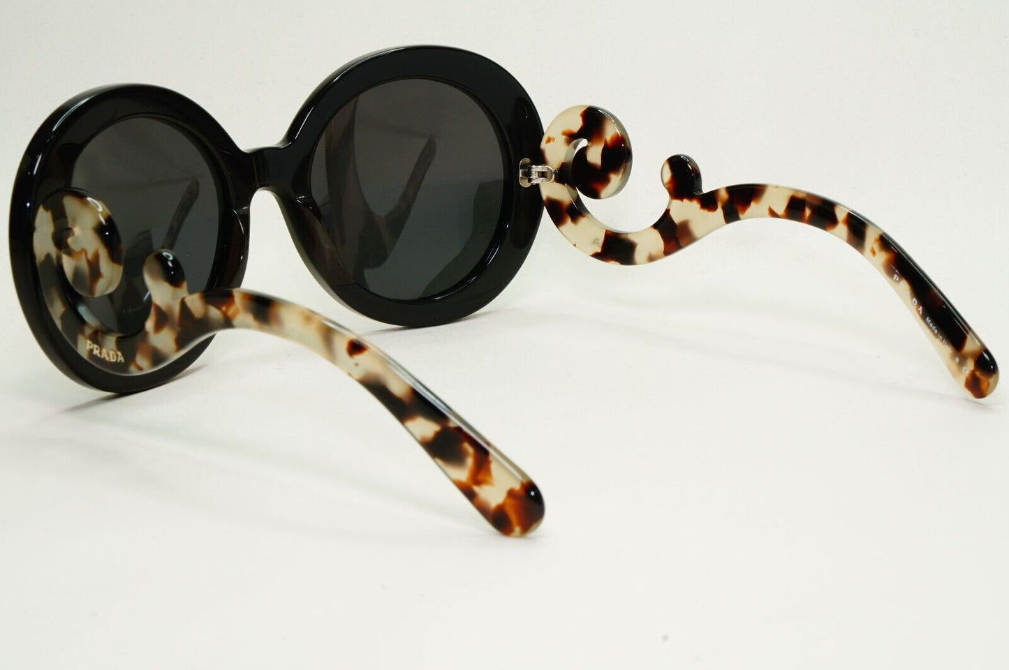 Prada Sunglasses Swirl Baroque Round Brown Black PR27NS SPR 27N UAO-4O0 250924