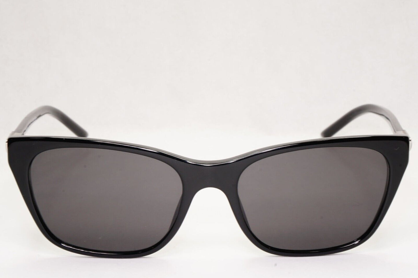 Prada Sunglasses Black Square Glossy Fashion PR05YV VPR 05Y 1AB-1O1 53mm