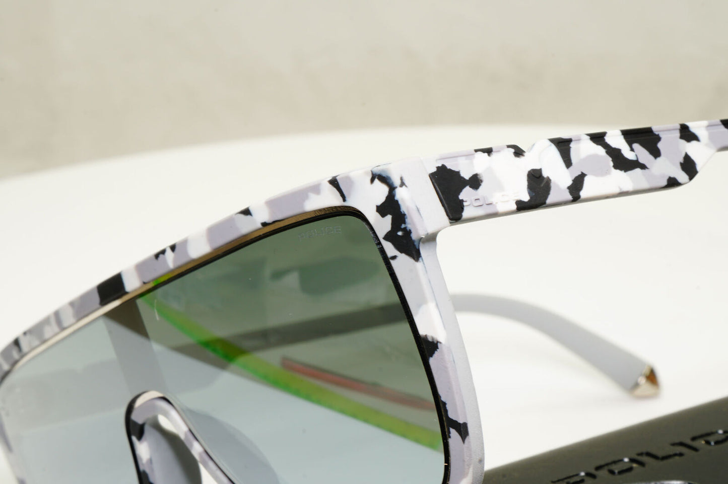 Police Lewis Hamilton F1 Sunglasses Grey Mirror Camouflage SPL C51 COL VCAX 23