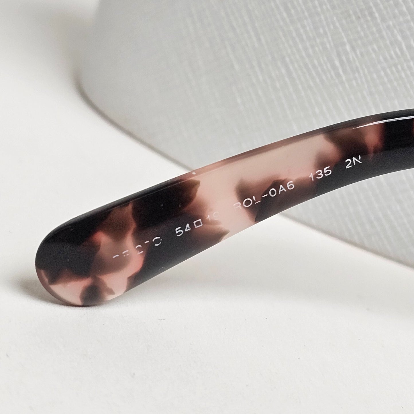 Prada Sunglasses Baroque Swirl Square Black Brown PR27OS SPR 27O ROL-0A6 140325